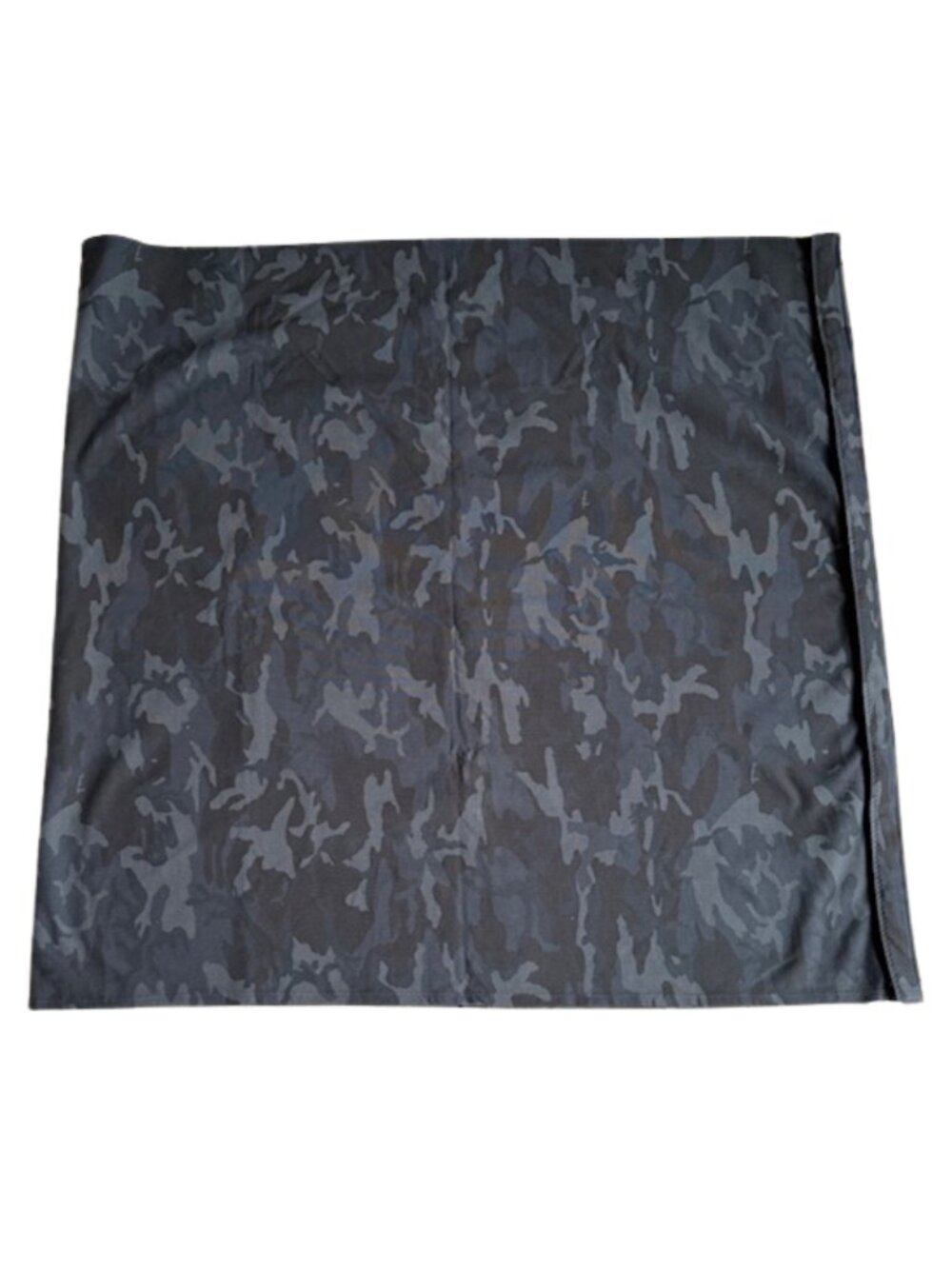 Lululemon Vinyasa Scarf Rulu Black Gray Camo Snap Infinity Wrap OS